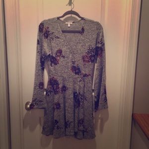 Bell sleeve, A-line Dress